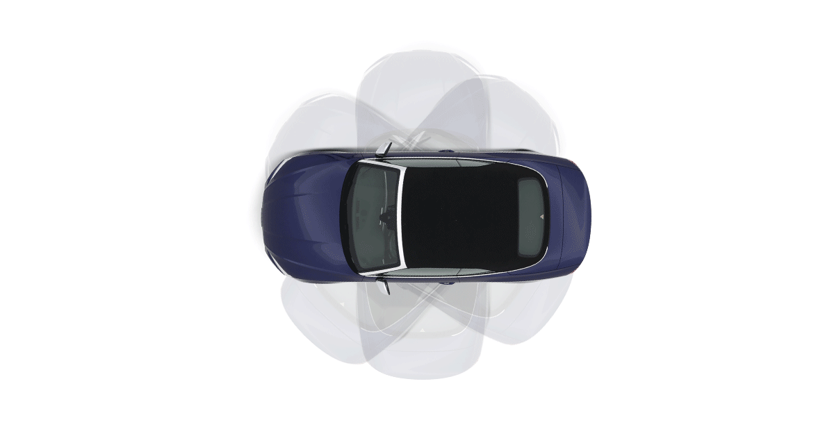 Bird's-eye-view 360-degree car photography