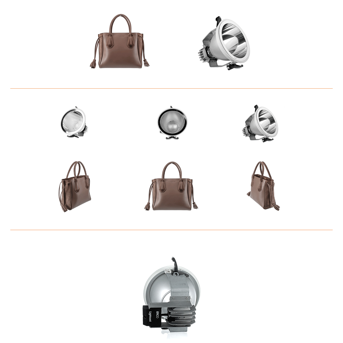 Single-frame eCommerce photos, marketing angles, and 360 product spin