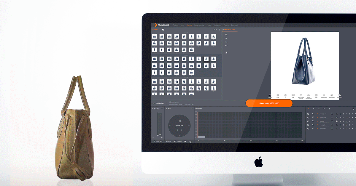Photo editing software user interface for 3D photo creation