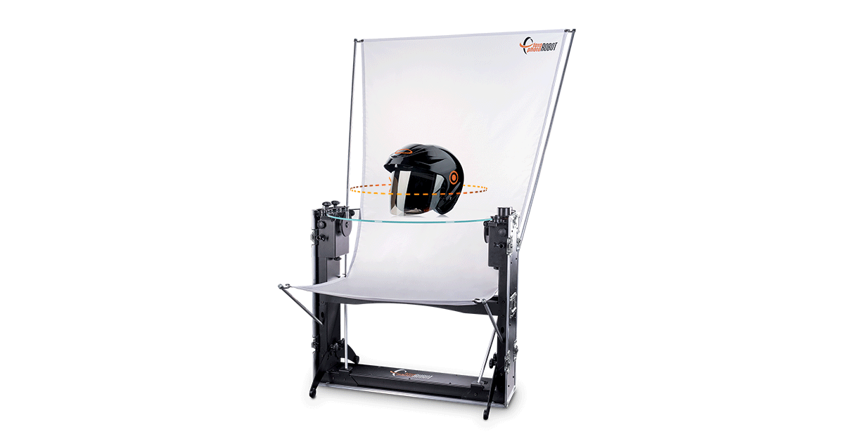 Photography turntable for 360-degree image capture.