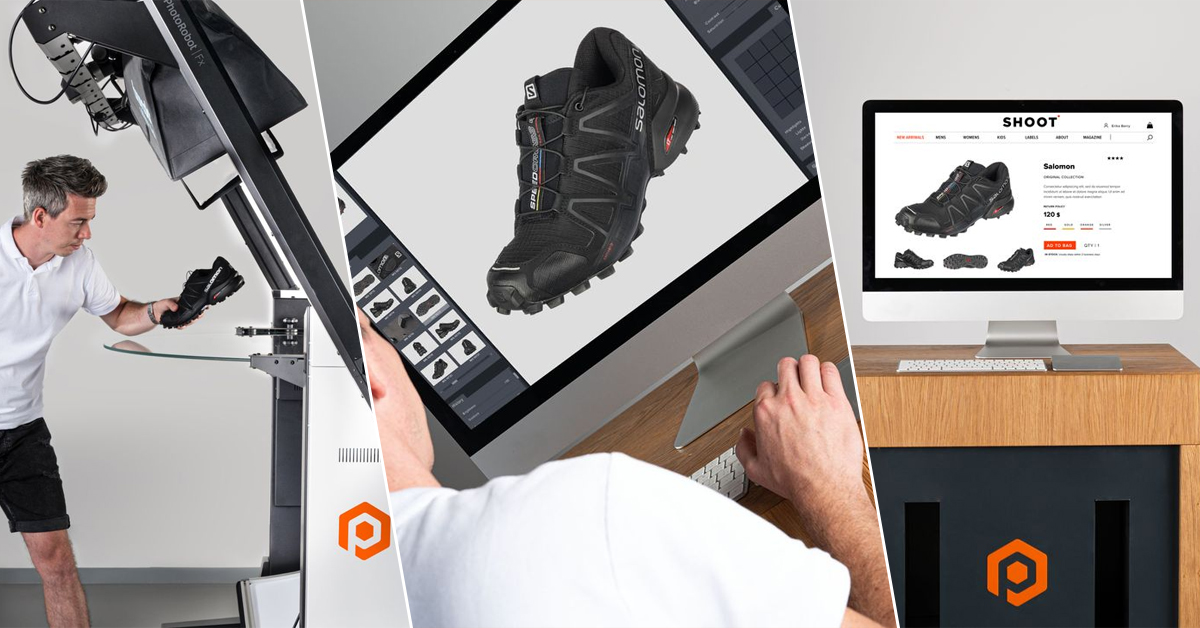 PhotoRobot product photography production process