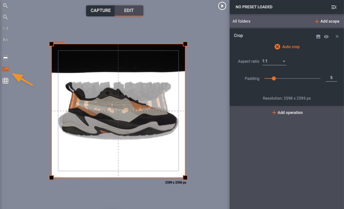 All images overlay tool