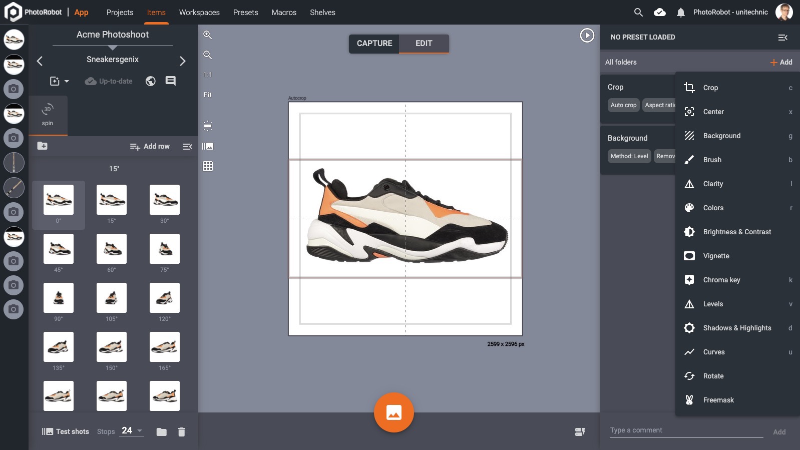 360 product photography automation software