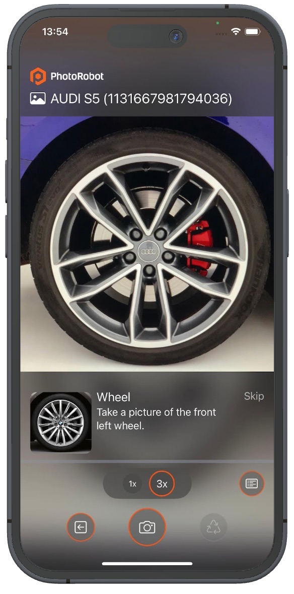 Touch Wizard modes enable templated-based workflow steps for operators to follow.