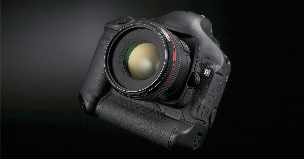 A photo of a high-end camera.