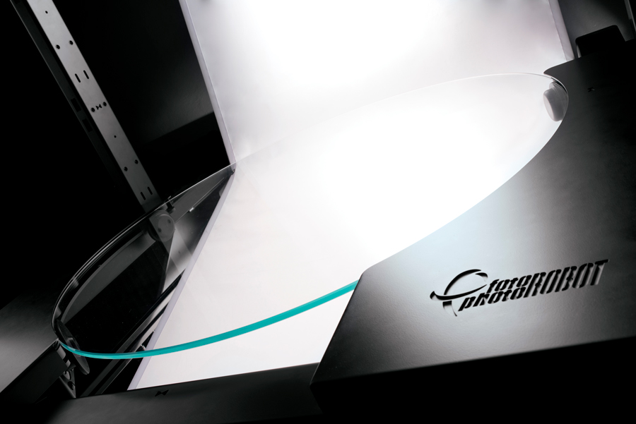 Large photography turntable glass plate