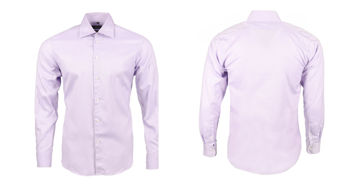 Final product photos of shirt, front and back.