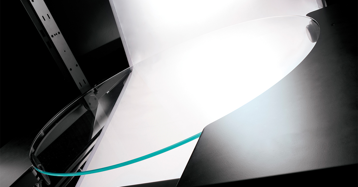 3D photography optical glass plate