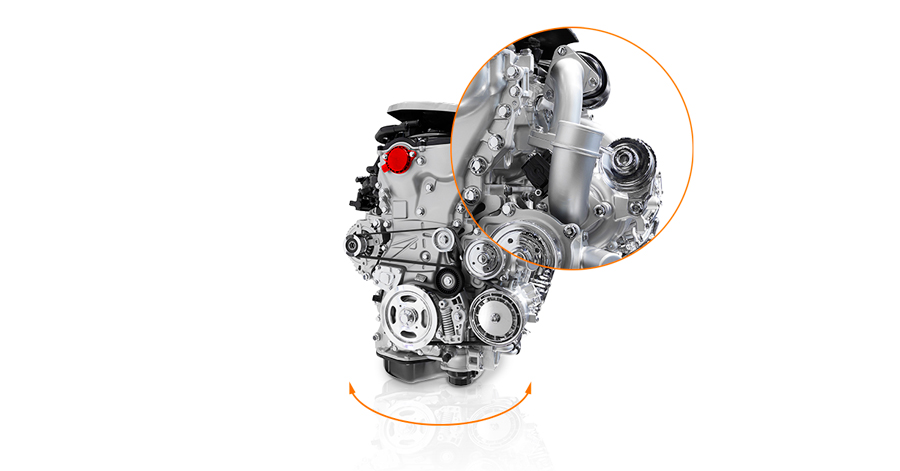 Zoom into complex mechanical components.