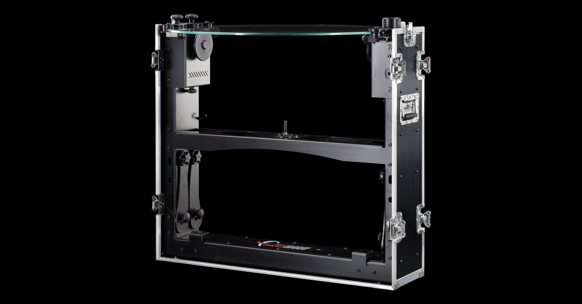 Motor-driven turntable photography device