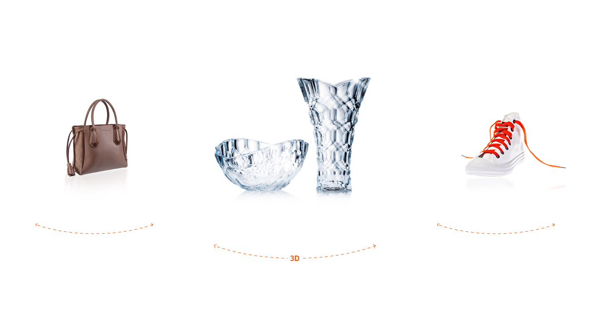 Fashion, glass, and footwear product visuals