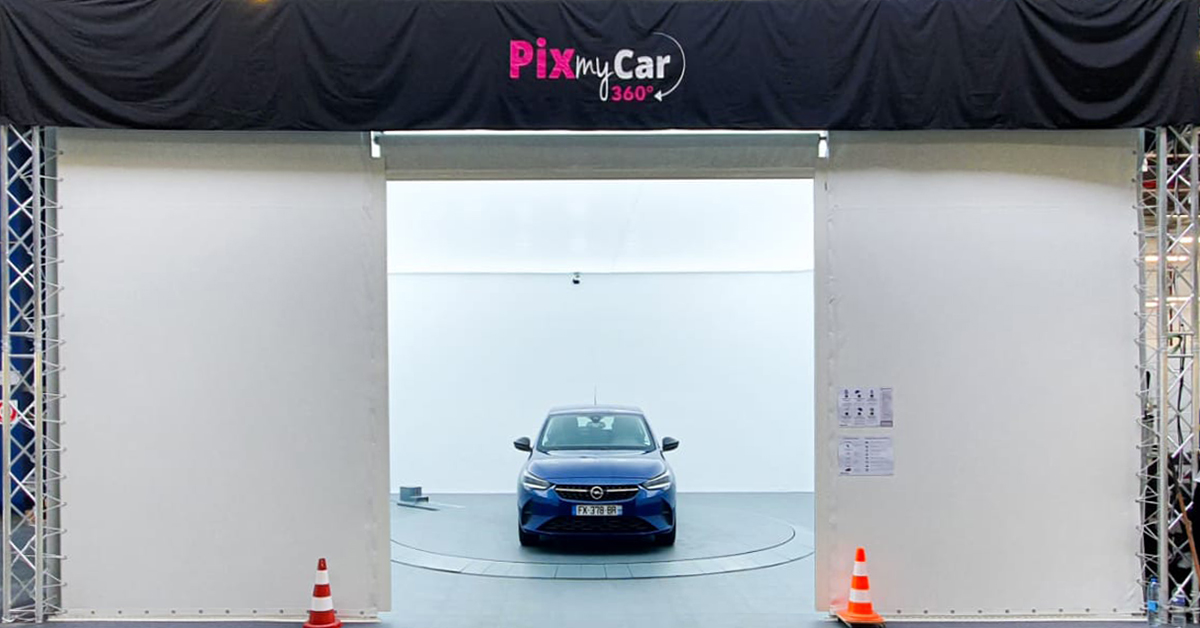 Car product photography booth