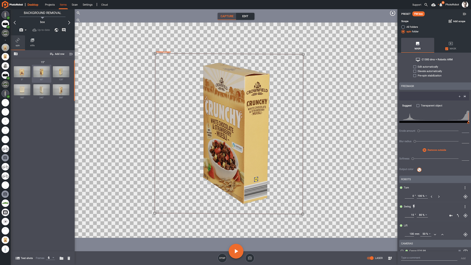 PhotoRobot freemask background remover is one of the most exact methods.